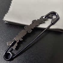 Large bipin large size large and coarse new tide letter big bepin INS wind chins steel brooch button pin