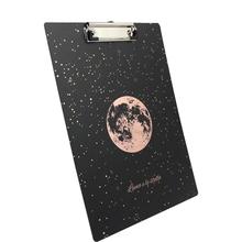 A4加厚多功能板夹+6支中性笔