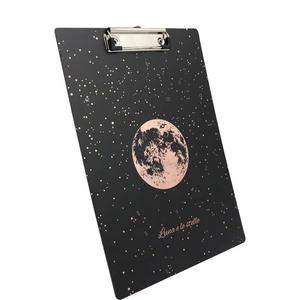 A4加厚多功能板夹+6支中性笔