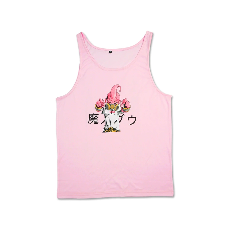Tự nói chuyện ban đầu cotton mùa hè in vest đường phố thương hiệu treo băng thông Song Mowu Buuqiu Dragon Ball - Áo vest cotton áo ba lỗ nam form rộng