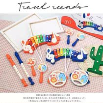 Kindergarten children baby early education educational instrument combination set toy playing piano flute sand hammer tambourine five sets