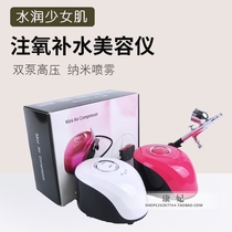 Double pump oxygen meter device Beauty Water supplement equipment oxygen meter home beauty salon portable high pressure water oxygen instrument