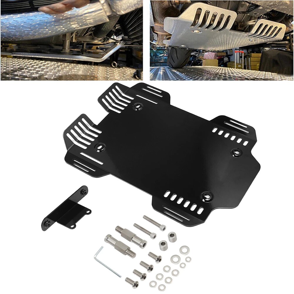 Apply BMW R18 modified aluminum alloy engine chassis protective cover for chassis