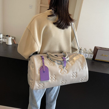Travel bag women's short-distance large-capacity lightweight waterproof business trip portable luggage bag sports fitness bag