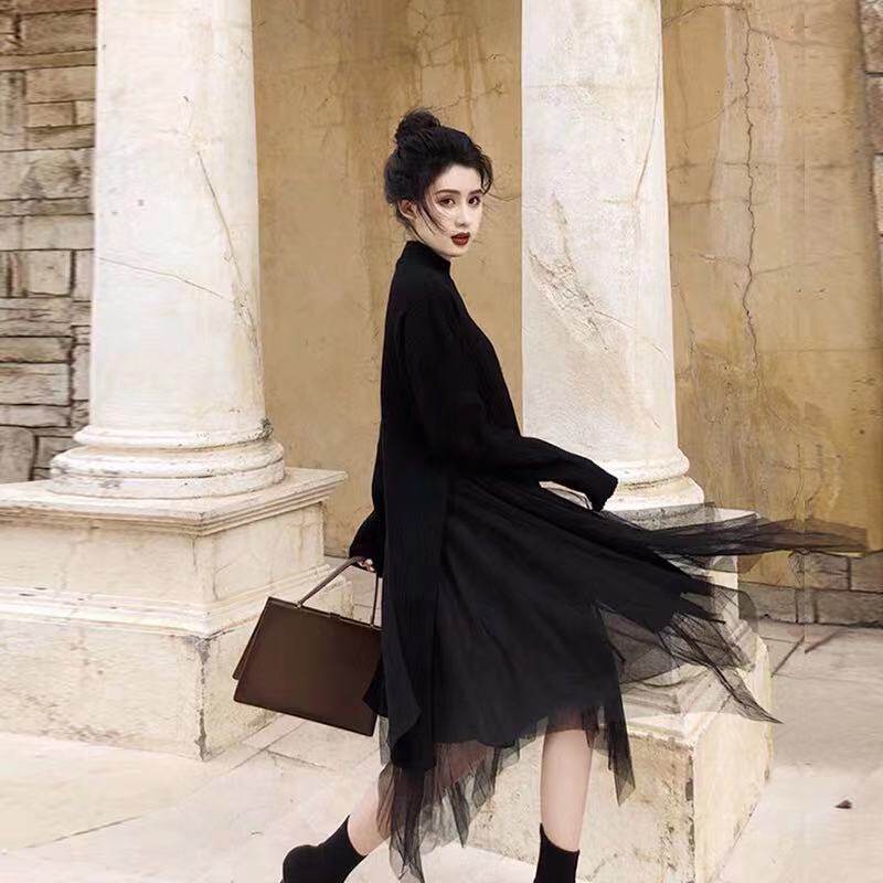 2022 New ladies' temperament Goddess Fan clothes Fashion hit bottom with a small fragrant wind two-piece suit dress spring