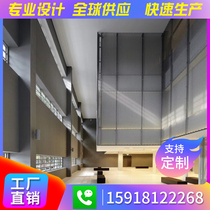 Diamond hole aluminum mesh plate grid aluminum veneer Stretched mesh aluminum veneer Aluminum mesh plate custom exterior wall aluminum alloy plate