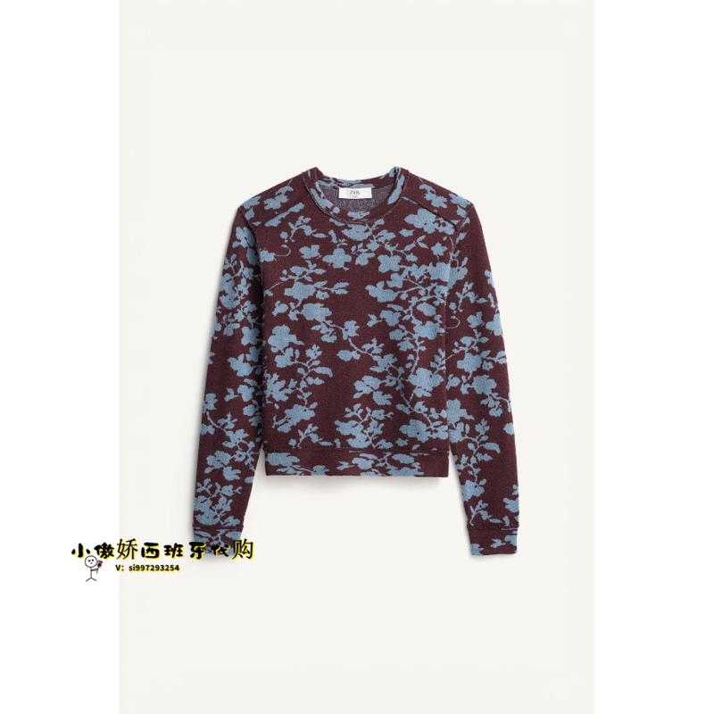 October: Little Tsundere Spain Purchasing Agent Zara Limited Edition Jacquard Wool Sweatshirt 5755/913 5755913
