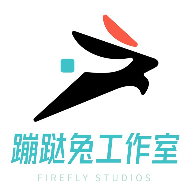 蹦跶兔工作室的LOGO