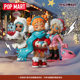 POPMART Lil PeachRiot Little Rebel Peach Holiday Suite Figure Blind Box Ornament Gift