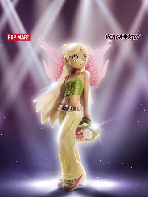 POPMART Peach Riot Peach Punk Fairy Figure Blind Box Creative Toy Gift