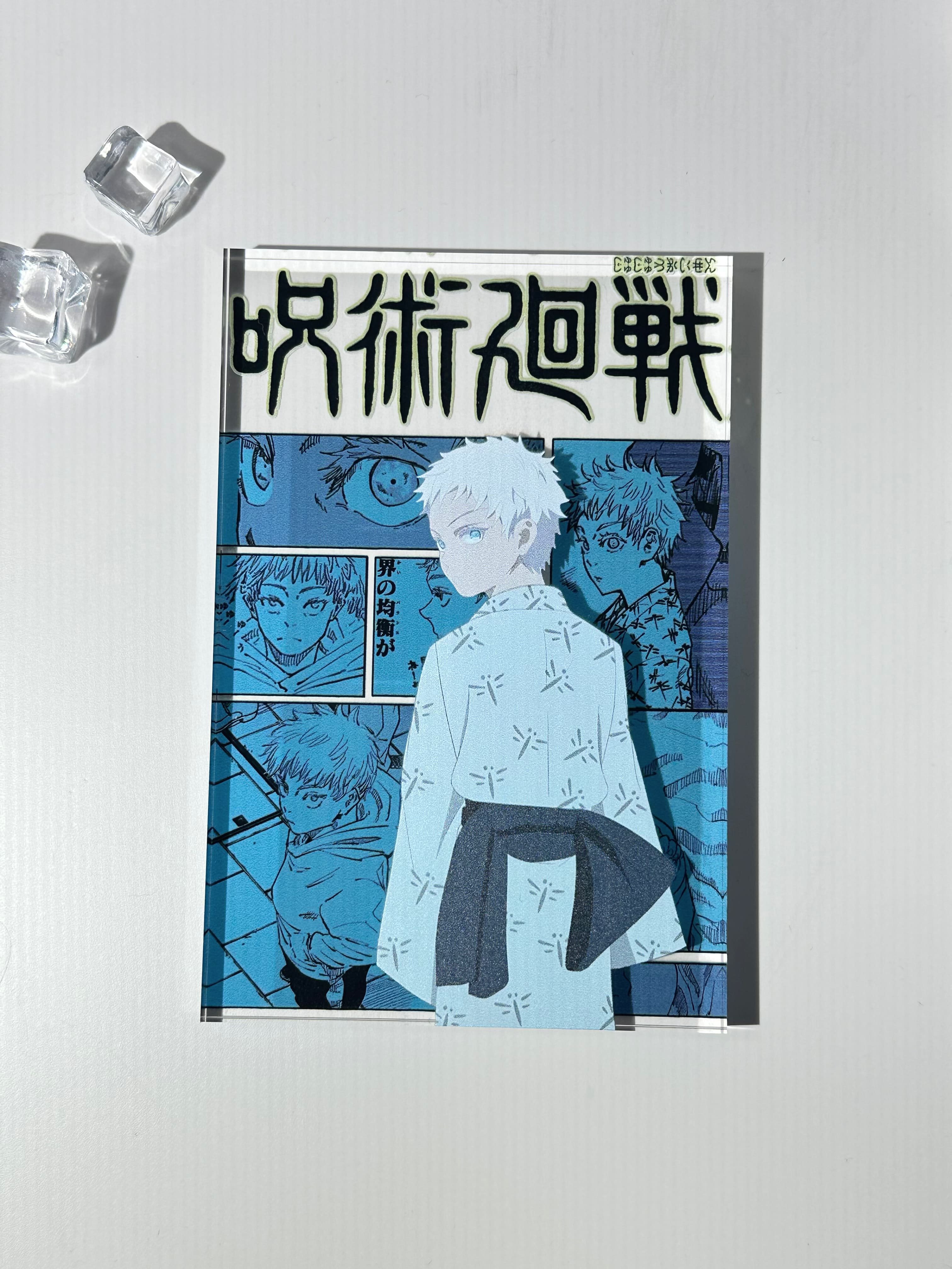 High Transparency Acrylic Brick Jujutsu Kaisen Tsukumo Yuki