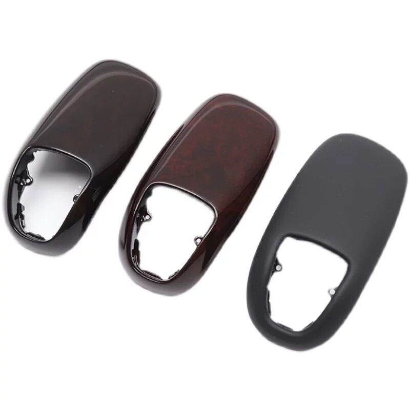 Suitable for 11-17 Audi A8L Gear Shift Knob, Gear Lever Cover, A8D4 Gear Shift Button, Wood Grain Gear Knob Button