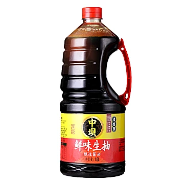 【中坝】口蘑鲜味生抽1.8L