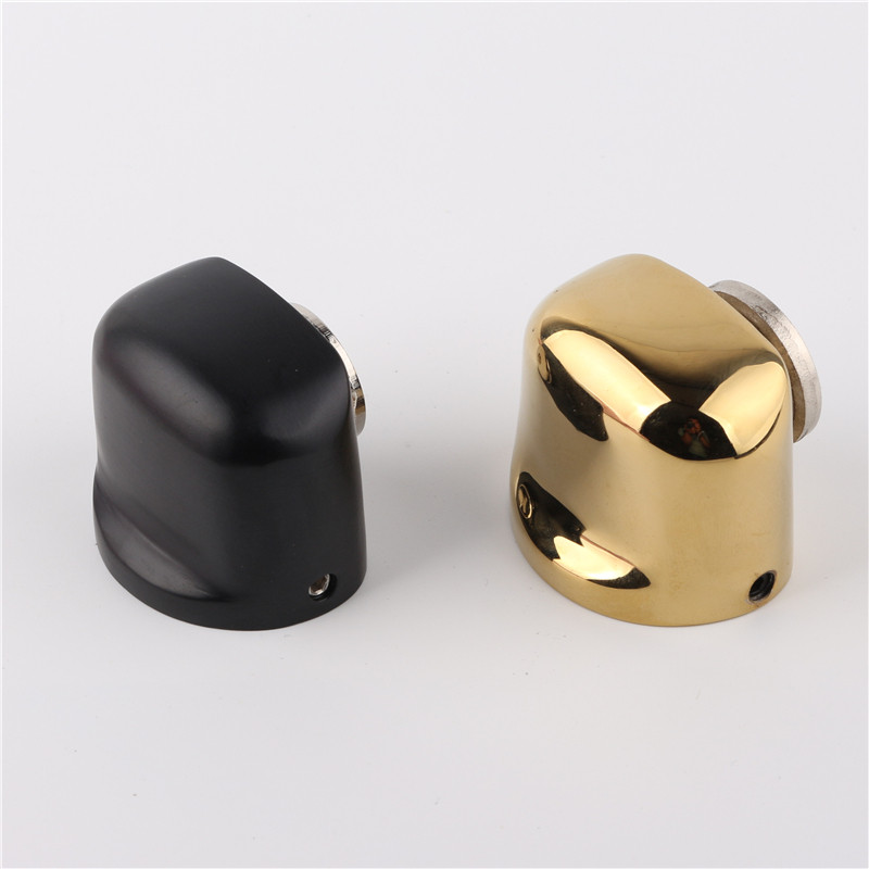 YIBAILI black floor suction European-style super magnetic door suction door resistance door touch American pure black small suction