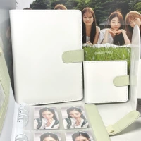 Счастливая глупая книга карт White Green Living Page Альбом маленькой Книги для хранения коры Стоя Внутренняя страница 1 Palace 2 Palace и четвертый дворец