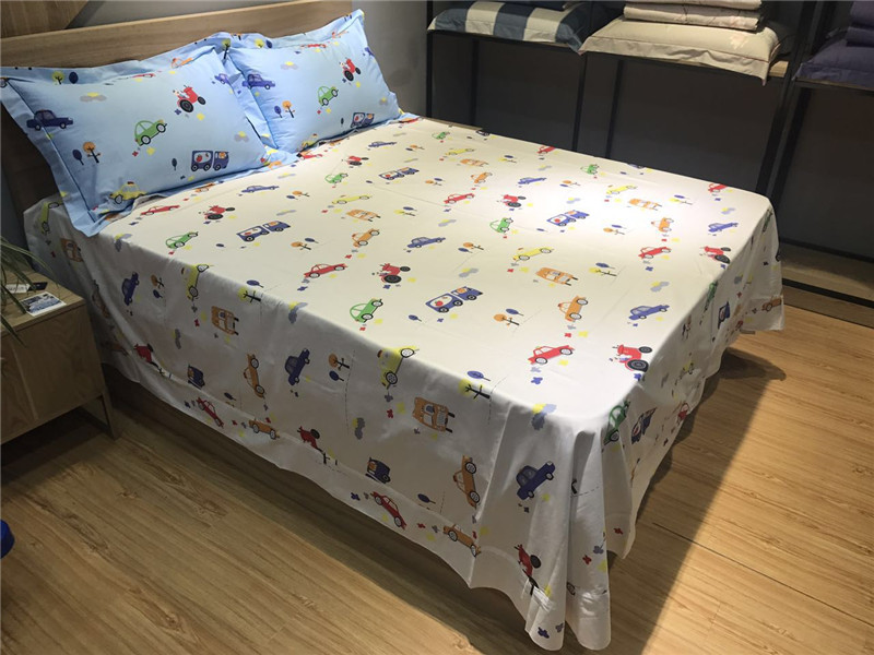 Cotton trẻ em giường bốn mảnh cotton boy boy phim hoạt hình khăn trải giường quilt cover 1.2 m1.5 mét