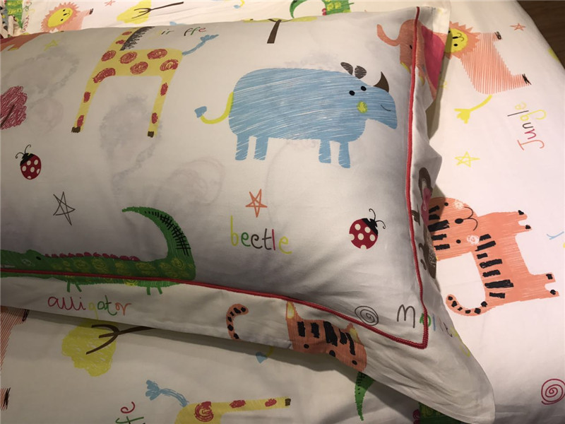 Cotton trẻ em giường bốn mảnh cotton boy boy phim hoạt hình khăn trải giường quilt cover 1.2 m1.5 mét