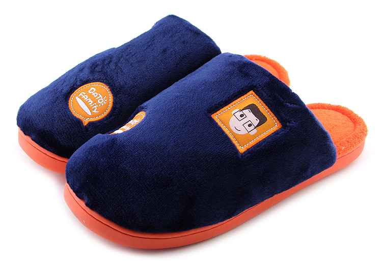 Chaussons enfants en suède pour hiver - semelle caoutchouc - Ref 1004092 Image 35