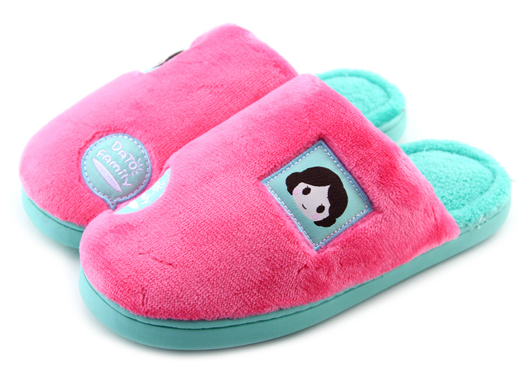 Chaussons enfants en suède pour hiver - semelle caoutchouc - Ref 1004092 Image 43