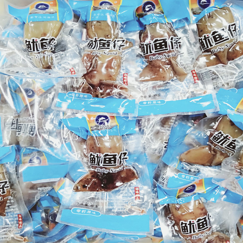 Metropolitan language squid 500G food open bag ready-to-use marine packaging with seed aromas spicy pretzels with original taste zero carnivored