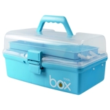 Ящик для хранения для рыбалки, универсальная коробка для хранения, двухэтажное снаряжение, коробочка для хранения