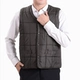 Vest mới trung niên cotton vest mùa thu và mùa đông ấm áp cotton vest nam kích thước lớn cotton vest nam vest nam áo ba lỗ tập gym nam Áo vest cotton