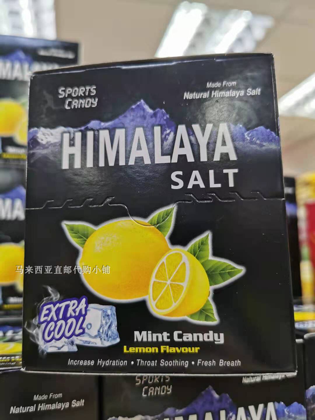 Malaysia HIMALAYA Himalaya Salt Lemon Sugar 180 g*2 boxes of sea salt lemon sugar