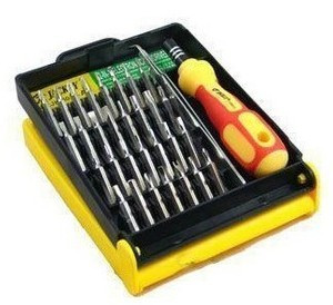 JACKY multi - function mobile phone maintenance toolkit combines screwdriver 32 in 1 screwdriver