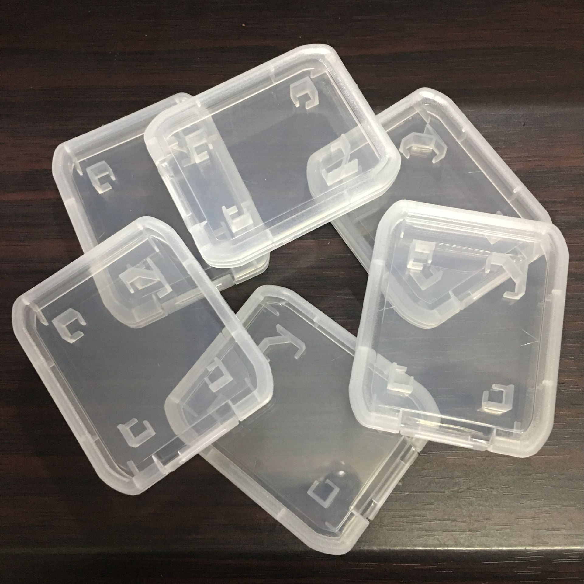 SD Thickened Small White Box Mobile Phone Camera Memory Card Box Memory Card Box SD Large Card Box Thickened Spot