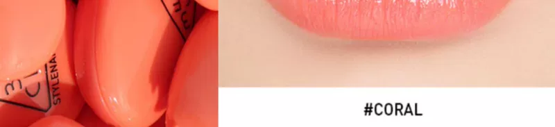 [Spot] Son môi dưỡng ẩm hình trái tim dễ thương hình trái tim 3CE của Hàn Quốc. - Son môi son kem black rouge
