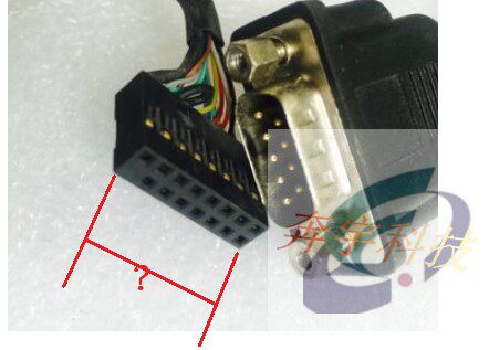 COM port line 15-pin to 9-pin 11-pin to 9-pin COM2 adapter line serial port line for tax control motherboard