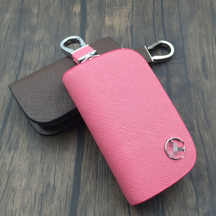 Mercedes car key case for C-class E-class GLK300 men and women C200L S-class S500 leather key case