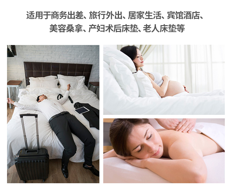 FaSoLa du lịch dùng một lần tấm một mảnh rắn màu dày đôi chăn gối vỏ gối 1,8 mét khách sạn tấm lớn ga trai giuong