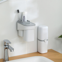  Travel dental cup easy to carry toothbrush cup student bedroom junior high school student residential school mouthwash cup not moldy