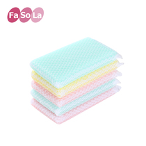 Japanese Magic Sponge Wiping Cloth Mesh Gauge Kitchen Cleaning Decontamination Wipe