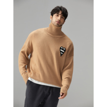 LEZORA weighs in 950g Winter models AM* I version New Australia Merlinu wool striped loving high collar sweater