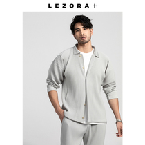 LEZORA B Buy list Japanese house fabric three-dimensional sleeve profile pleated shirt sunscreen suit jacket men