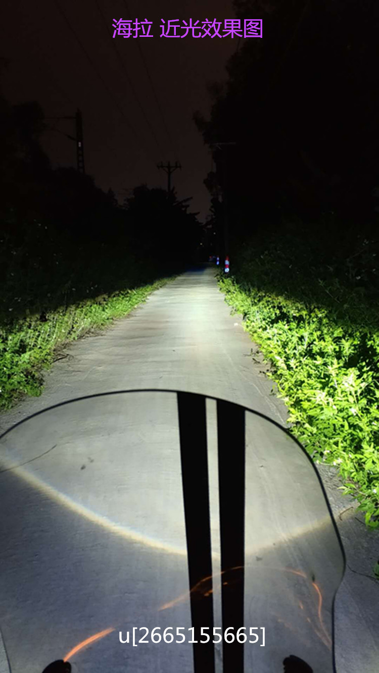 Sundiro Honda Panther 150SDH150-22 Đèn pha hội đôi Ống kính ánh sáng Angel Devil Xenon Light - Đèn HID xe máy đèn pha xe máy siêu sáng