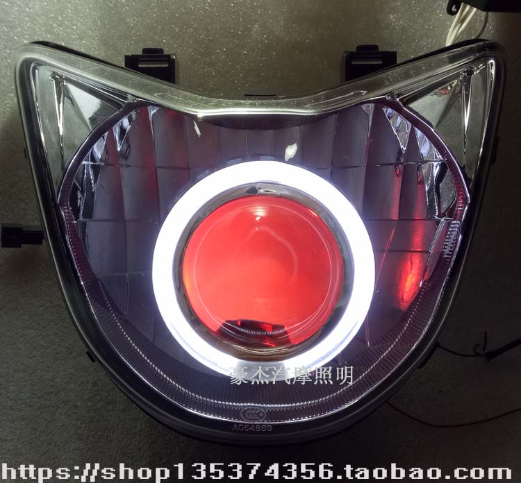 Sundiro Honda Panther 150SDH150-22 Đèn pha hội đôi Ống kính ánh sáng Angel Devil Xenon Light - Đèn HID xe máy đèn pha xe máy siêu sáng