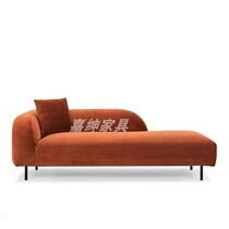 Your Princess Chair Brief American Living-room Bedroom Beauty couch Couch Lying Chair Bed Tail sleeping chair Nordic light lavish