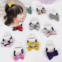 Children hair accessories Baby cute hair ring Korean girl Zhair leather gluten small number head rope male hair rope head ornament