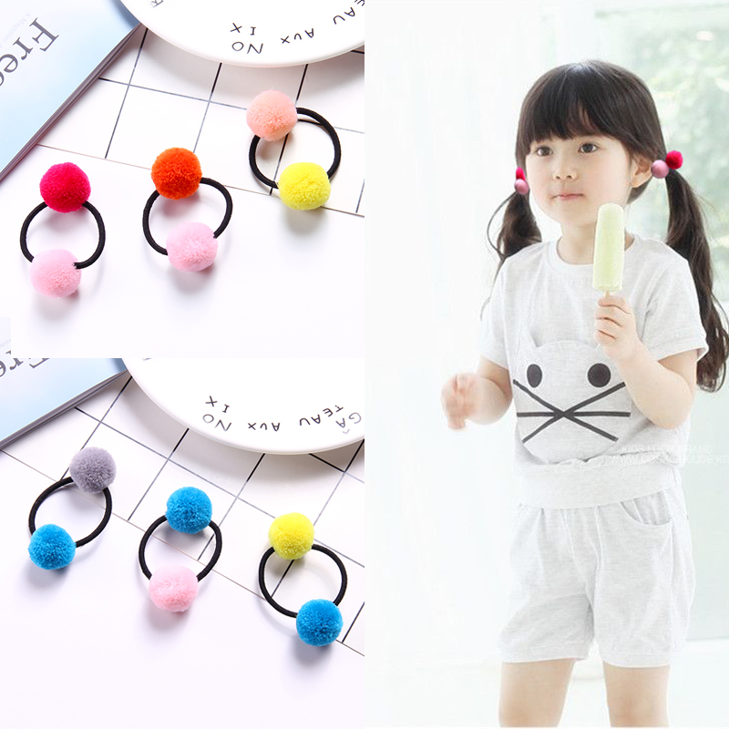 Children's hair Circle Korean baby hair adorned hair accessories Girl Cute Hair hair ring No injuries Hair Girl Hair Girl Hair Ring