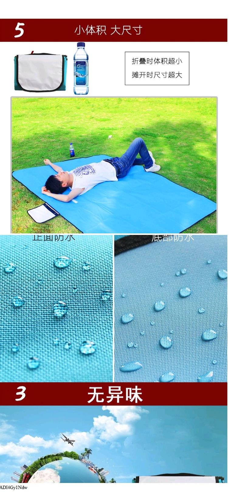 Ngoài trời ngoài trời Placemat Cắm trại Nệm dã ngoại ngoài trời Mat chống ẩm Mat Septum Wilderness Sleeping Mat Mat siêu nhẹ - Thảm chống ẩm / Mat / Gối