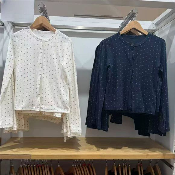 Factory Orders Women's Clothing Jacquard Ribbed Printed Cardigan/Long-Sleeve Base Layer 485717 491601 484939 Factory Orders Women's Clothing Jacquard Ribbed Printed Cardigan/Long-Sleeve Base Layer 485717 491601 484939