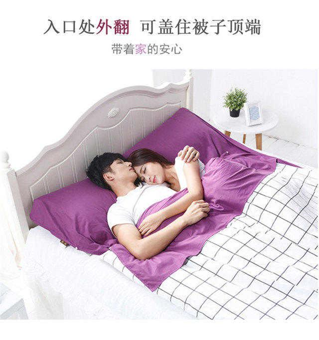 Túi du lịch bẩn Túi xách tay trong nhà đôi khách sạn đơn du lịch khách sạn chăn chống bẩn - Túi ngủ túi ngủ trẻ em