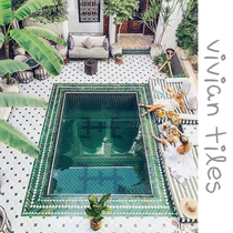 European kitchen and bathroom wall tiles small flower tiles 200 living room porch decorative flower pieces walking edge corner tile balcony floor tiles