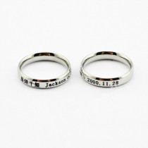 TFBOYS Yee Yee Qianxi Jackson 1128 personal uniform size titanium steel epoxy ring 