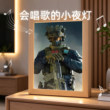 三角洲行动威龙蓝牙音响电竞房游戏小夜灯周边手办送朋友生日礼物