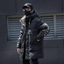 X TNF MDNS Tide Cards Lian hat down clothes Mens winter 2022 New thickened Thickened Warm Loose Jacket