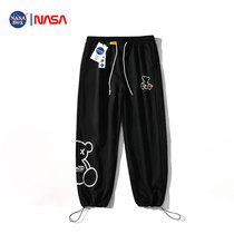 X TNF MDNSNASA Little Bear casual pants for mens spring autumn season 2022 new loose bunches sports sweatpants